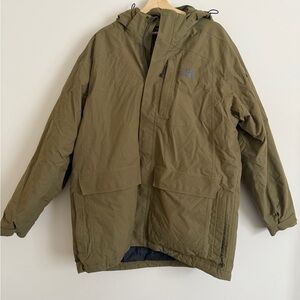North Face Men's Olive Green Jacket